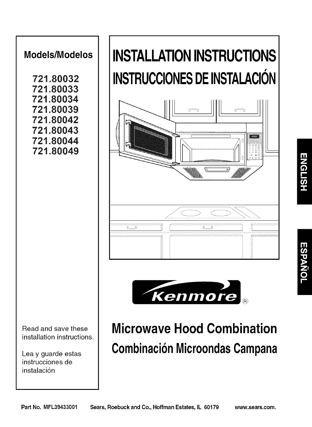 kenmore microwave manual 721